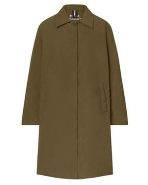 Ecoalf Single-Breasted Coats - Green