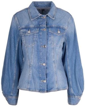 Liu Jo Denim Jackets - Blue