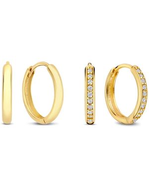 Isabel Bernard Cadeau D'Isabel Geschenkset Met Zirkonia - Metallic