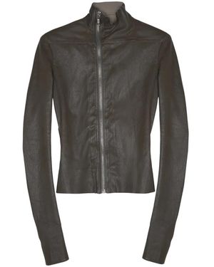 Rick Owens Leather Jackets - Gris