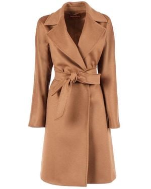 Max Mara Dravenna Coat - Bruin