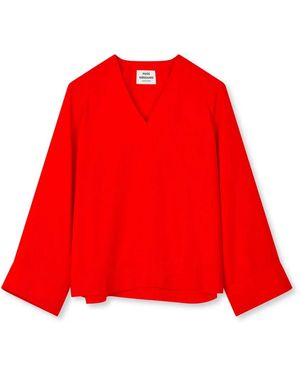 Mads Nørgaard Blouses - Red