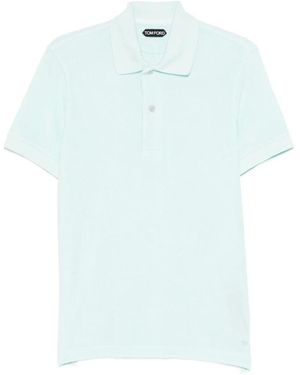 Tom Ford Polo Shirts - Blue