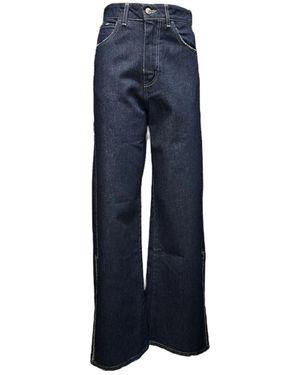 Giulia N Couture Wide Jeans - Blue