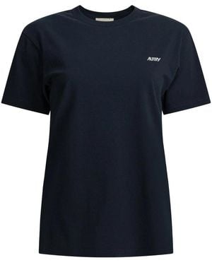 Autry Embroidered Logo Tee - Schwarz