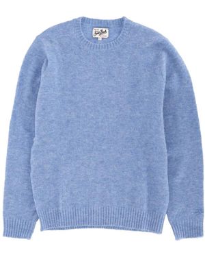 MC2 Saint Barth Round-Neck Knitwear - Blue