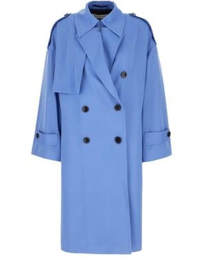Dries Van Noten Trench Coats - Blue