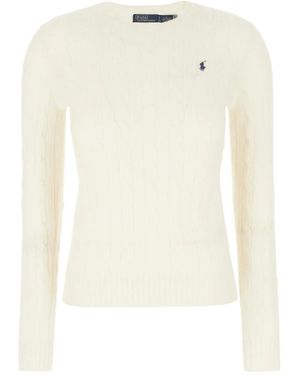 Polo Ralph Lauren Round-Neck Knitwear - Blanco