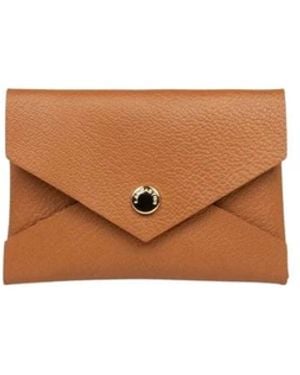 Lancaster Accessoires ,Bruin ,Leer Studio Pm Element Kaarthouder
