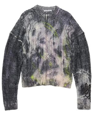 Acne Studios Round-Neck Knitwear - Gray