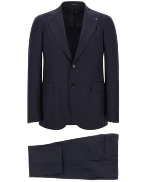 Tagliatore Single Breasted Suits - Azul