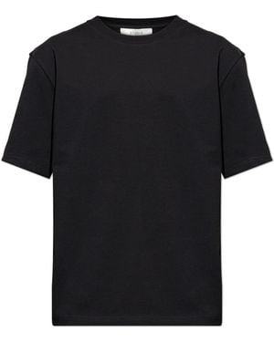 Studio Nicholson Tops ,Zwart ,Katoen Lay T-Shirt