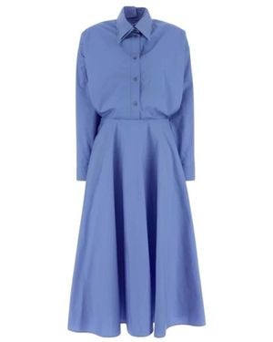 Balenciaga Shirt Dresses - Azul