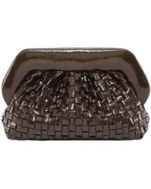 THEMOIRÈ Clutches - Brown