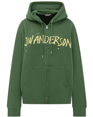 JW Anderson Zip-Throughs - Green