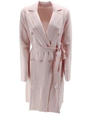 P.A.R.O.S.H. Belted Coats - Rosa