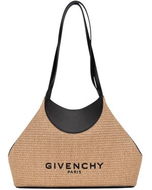 Givenchy Tassen ,Katoen Small Facet Tote - Naturel