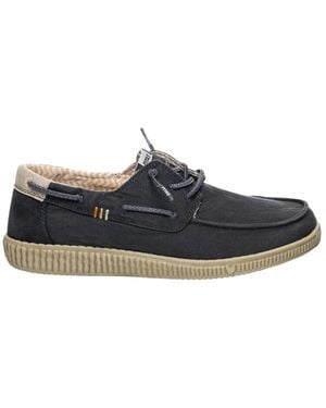 WALK IN PITAS Boat Shoes - Blue