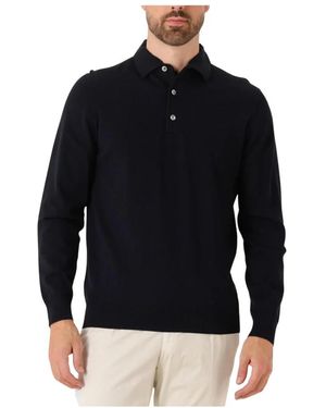 Profuomo Polo Onepiece Pullover Herren - Schwarz