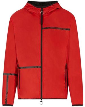 ARMANI EXCHANGE Light Jackets - Red