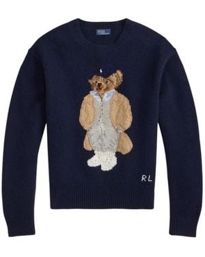 Polo Ralph Lauren Round-Neck Knitwear - Blu