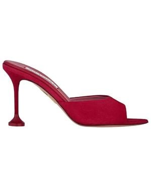 Aquazzura Heeled Mules - Pink