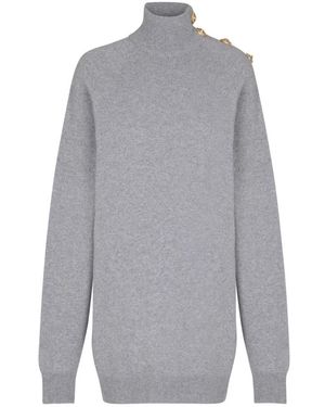 Balmain Knitted Dresses - Grigio