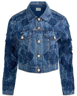 Alice + Olivia Denim Jackets - Azul