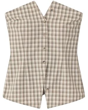 Nanushka Vests - Neutro