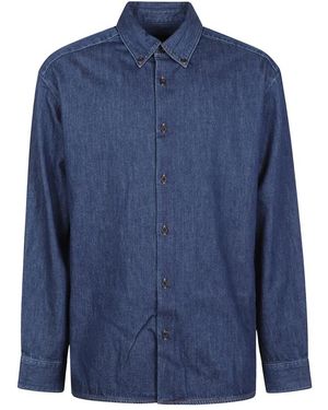 A.P.C. Denim Shirts - Blau