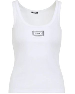 Versace Tops ,Wit ,Sleeveless Tops