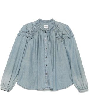 Isabel Marant Blaues Hemd Für Frauen
