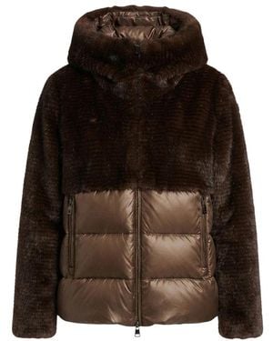 Blauer Faux Fur & Shearling Jackets - Marrón