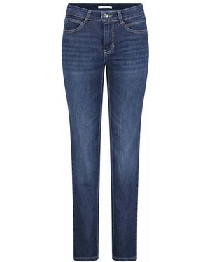 M·a·c Slim Fit Jeans Voor - Blauw