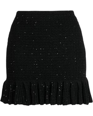 Self-Portrait Short Skirts - Black
