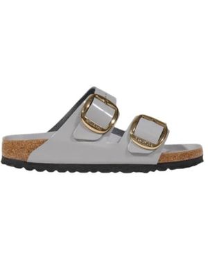 Birkenstock Arizona Big Buckle Narrow Fit - Mettallic