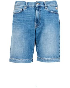 Roy Rogers Denim Shorts - Blue
