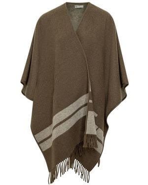 Tory Burch Gestreept Cape - Bruin