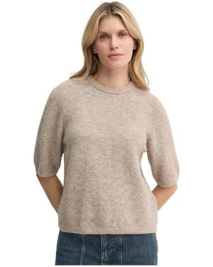 Gestuz Round-Neck Knitwear - Gris