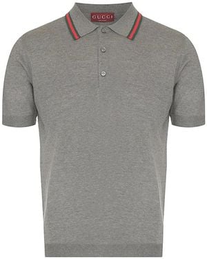 Gucci Round-Neck Knitwear - Gris