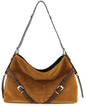 Givenchy Voyou Medium Schoudertas - Bruin