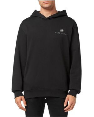 Philipp Plein Uomo felpa mjb2857 - Nero