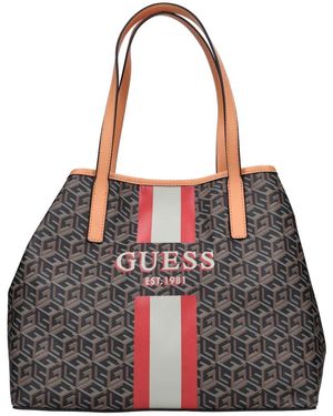 Guess Tassen ,Veelkleurig ,Shoulder Bags - Zwart