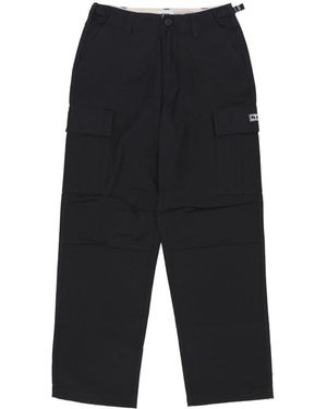 Obey Straight Trousers - Black
