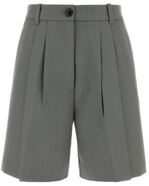 Anine Bing Casual Shorts - Grey