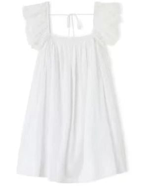 Ganni Short Dresses - White