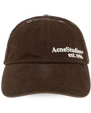 Acne Studios Baseball Cap - Braun