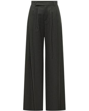 LE SULLY STUDIO Wide Trousers - Black
