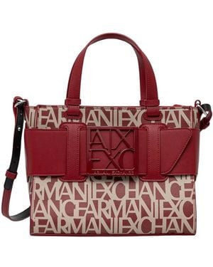 ARMANI EXCHANGE Tassen ,Rood ,Logo Kunstler Handtasche
