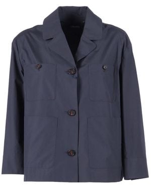 Max Mara Light Jackets - Blue